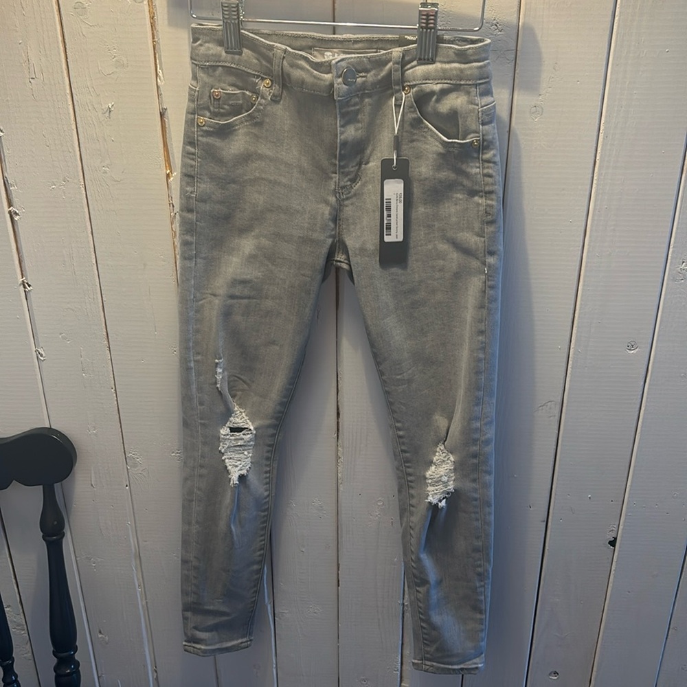 NWT Tractr Girls Nina High Rise Slim Jeans